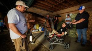 Cody Dorman, Cody’s Wish, Breeders’ Cup Dirt Mile, Santa Anita Park, Make-A-Wish, Bill Mott, Godolphin, Eclipse Sportswire